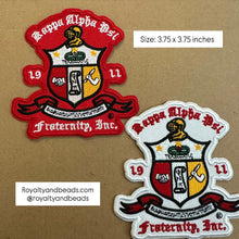 Load image into Gallery viewer, Kappa Alpha Psi shield patch