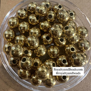 Gold Sigma beads.