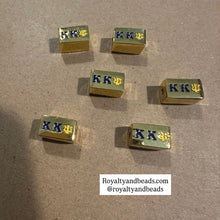 Load image into Gallery viewer, Kappa Kappa Psi block charm (KKPSI)