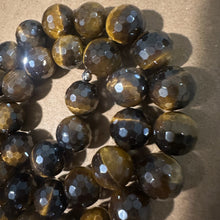 Load image into Gallery viewer, Faceted Brown Tigers eye beads.