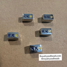 Load image into Gallery viewer, Kappa Kappa Psi block charm (KKPSI)
