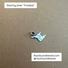 Load image into Gallery viewer, Trinidad charm (sterling silver)