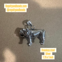 Load image into Gallery viewer, Silver dog charm - Omega