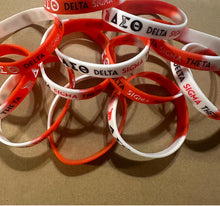 Load image into Gallery viewer, Delta Sigma Theta wristband