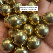 Load image into Gallery viewer, Stainless Alpha beads.