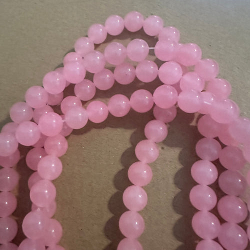 Pink beads