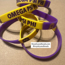 Load image into Gallery viewer, Omega Psi phi wristband