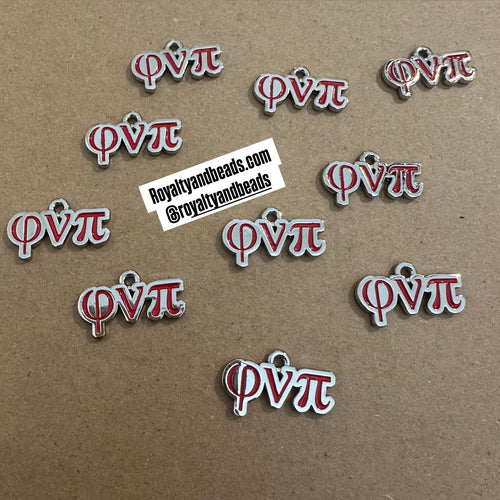 Phi Nu Pi charms (silver)