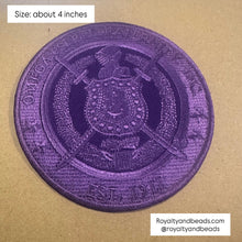 Load image into Gallery viewer, Omega Psi Phi circle patch.
