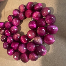 Load image into Gallery viewer, Pink Tigers eye beads