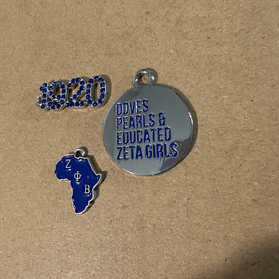3 Zeta charms
