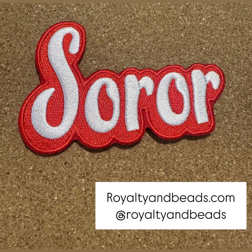 The red soror patch