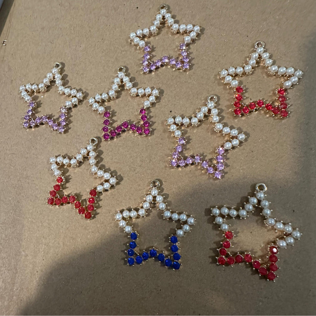 8 star charms