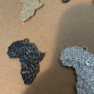 Pave Africa charms.