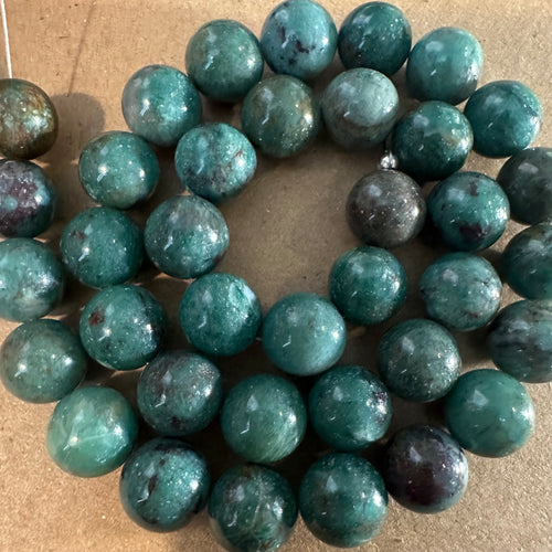 Green beads