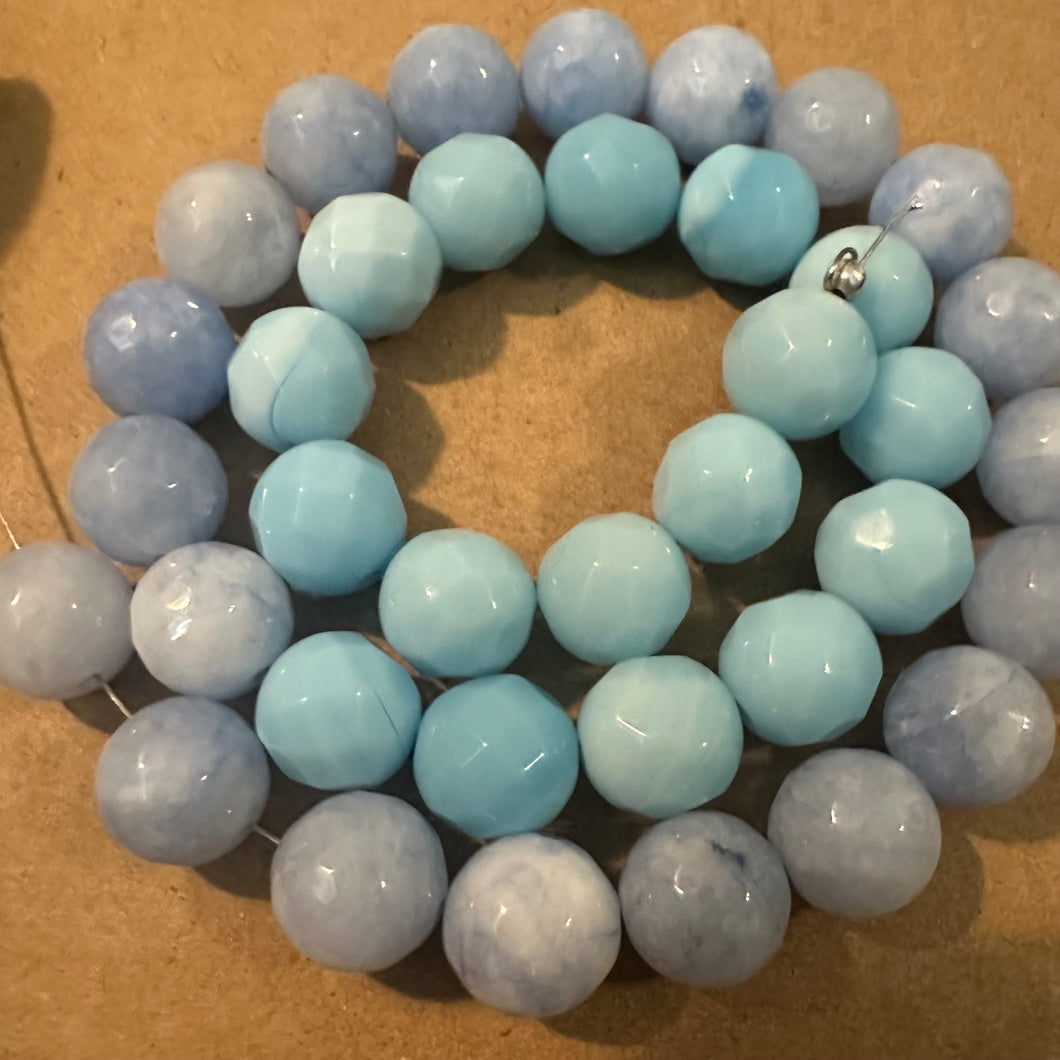 Blue bead mix