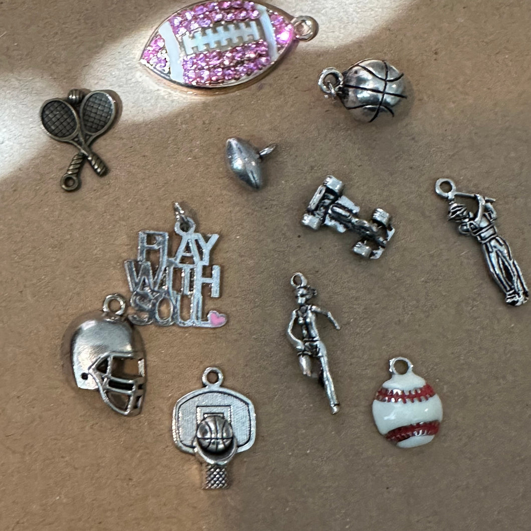 11 sports charms