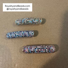 Load image into Gallery viewer, Mixed Pave bar charms