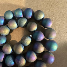 Load image into Gallery viewer, Rainbow druzy beads*