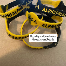 Load image into Gallery viewer, Mixed Alpha Phi Alpha wristband