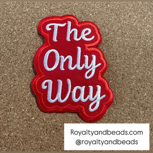 The only way red patch