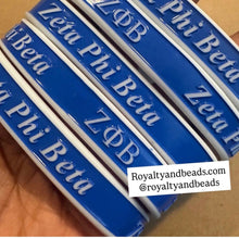 Load image into Gallery viewer, Zeta Phi Beta wristband