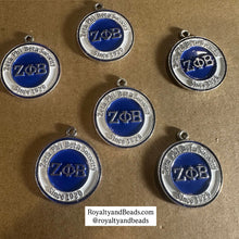 Load image into Gallery viewer, Circle Zeta charm.