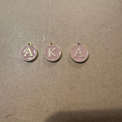 Pink AKA letters