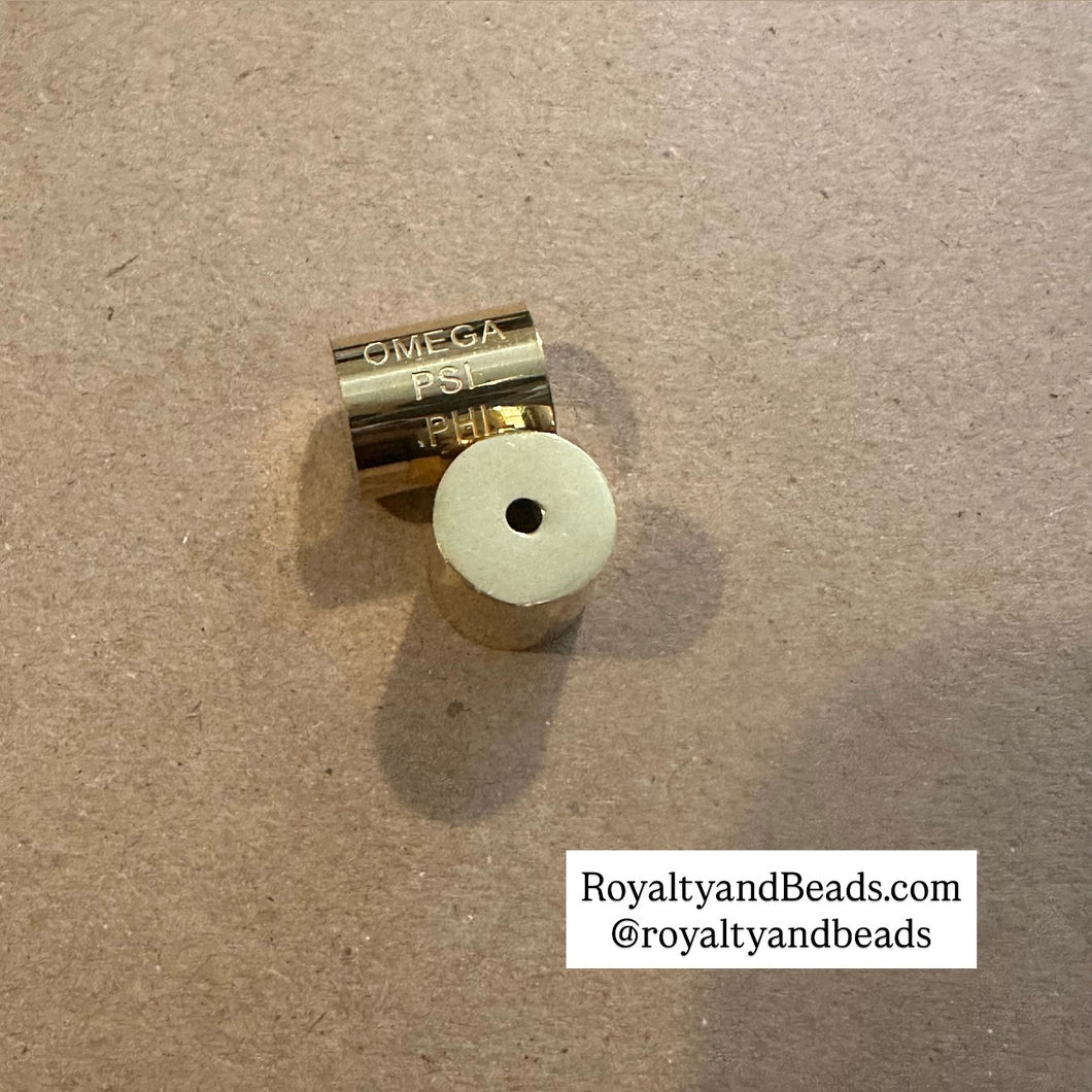 Bigger Omega charms.