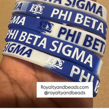 Load image into Gallery viewer, Phi Beta Sigma wristband