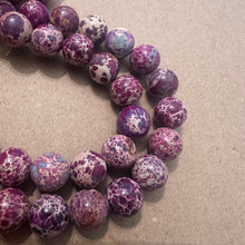 Load image into Gallery viewer, Purple and blue beads