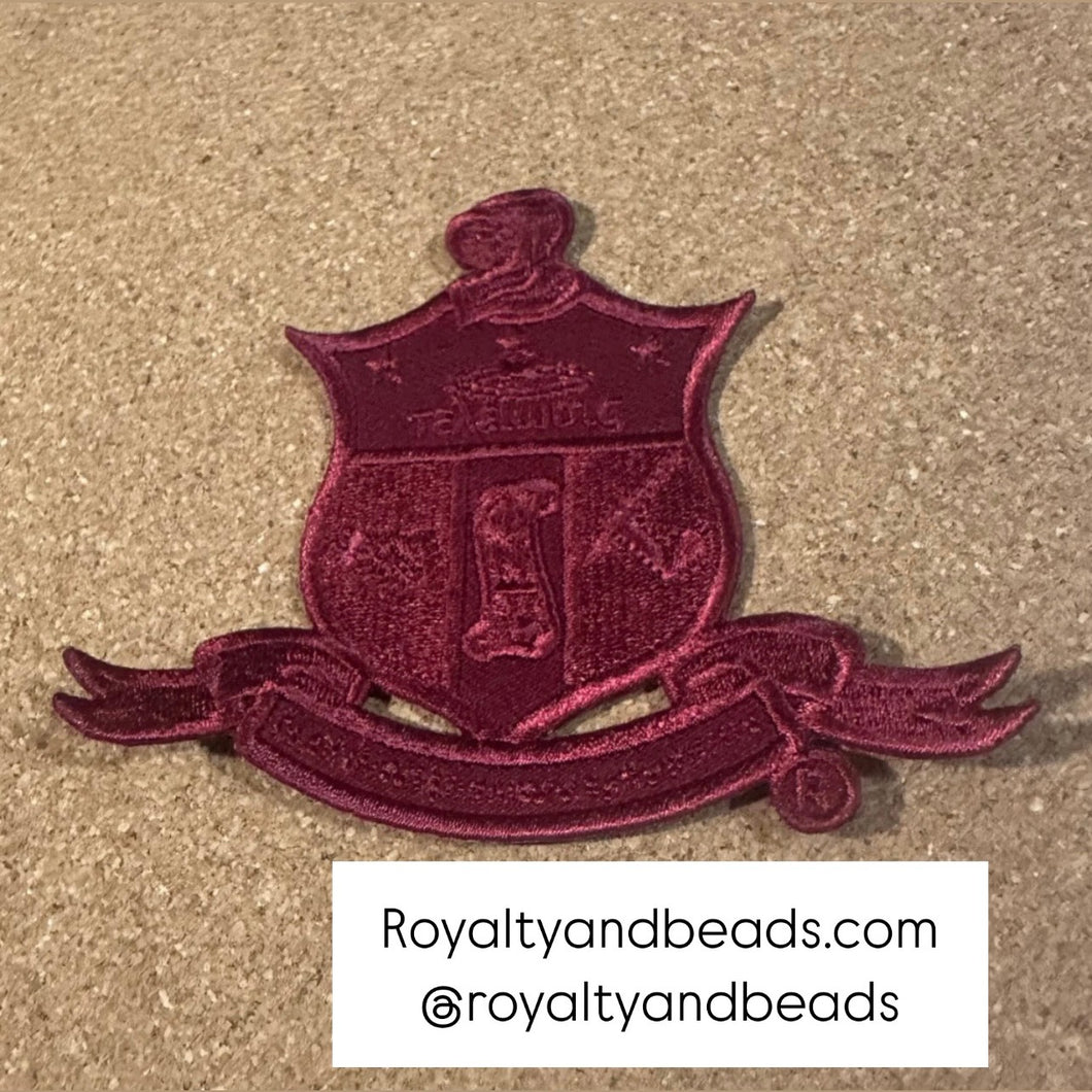 Kappa Alpha Psi shield patch
