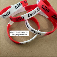Load image into Gallery viewer, Delta Sigma Theta wristband