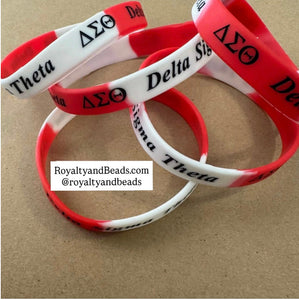Delta Sigma Theta wristband
