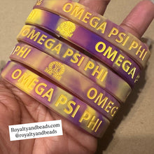 Load image into Gallery viewer, Omega Psi phi wristband