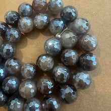 Load image into Gallery viewer, Dark brown agate beads