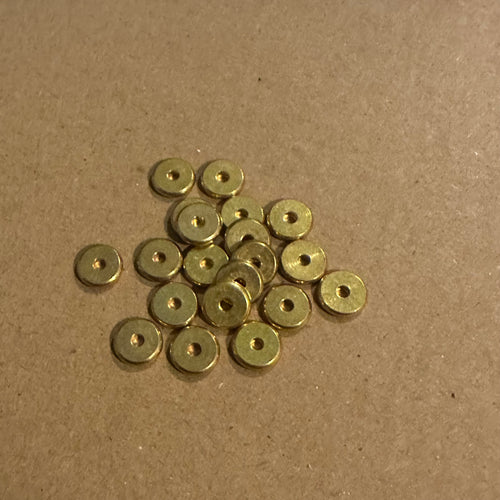 8mm gold spacers (20)