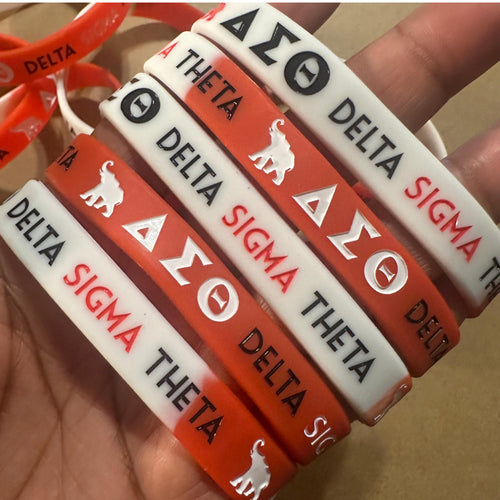Delta Sigma Theta wristband