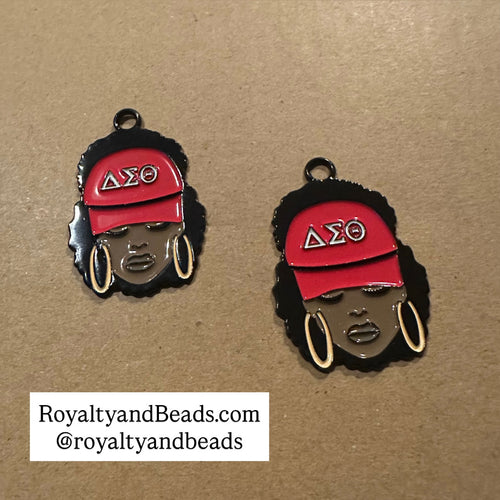 Delta hat girl charm.