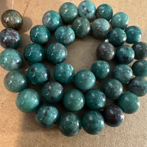 Green beads