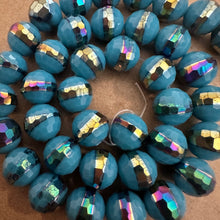 Load image into Gallery viewer, Blue rainbow beads.