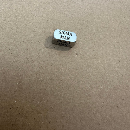 Sigma Man charm