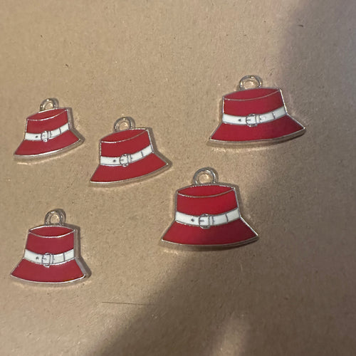 5 red hat charms