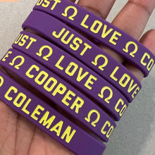 Load image into Gallery viewer, Omega Psi phi wristband