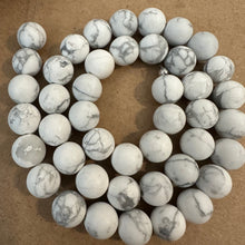 Load image into Gallery viewer, White and gray beads 8mm