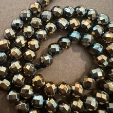 Load image into Gallery viewer, Hematite 6mm beads goldish