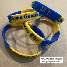 Load image into Gallery viewer, Sigma Gamma Rho wristband