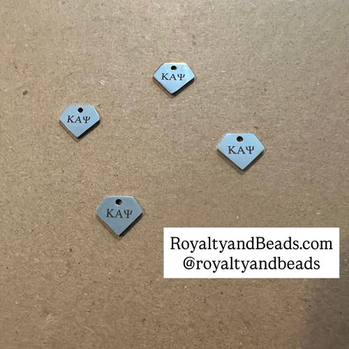 Kappa diamond charms.