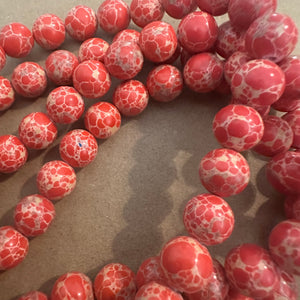 Orange beads