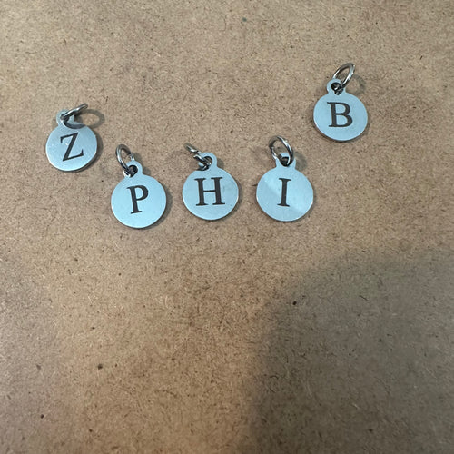 Z Phi Beta letters.